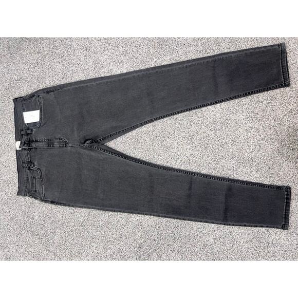 French Connection Soft Stretch Denim High Rise Skinny Charcoal Jeans size 10 - Picture 8 of 11